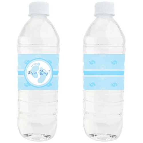 Its a Boy Water Bottle Labels