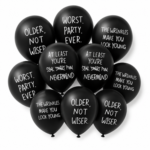 Rude Birthday Balloons