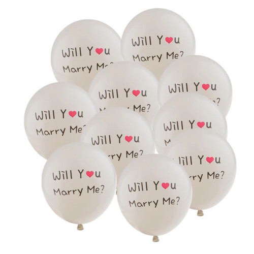 Marry Me Balloons