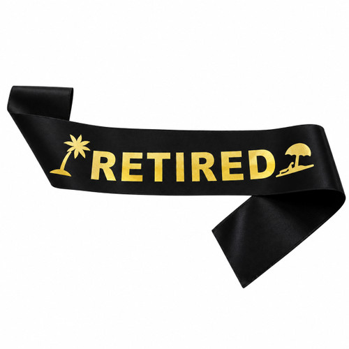 Retired Party Sash