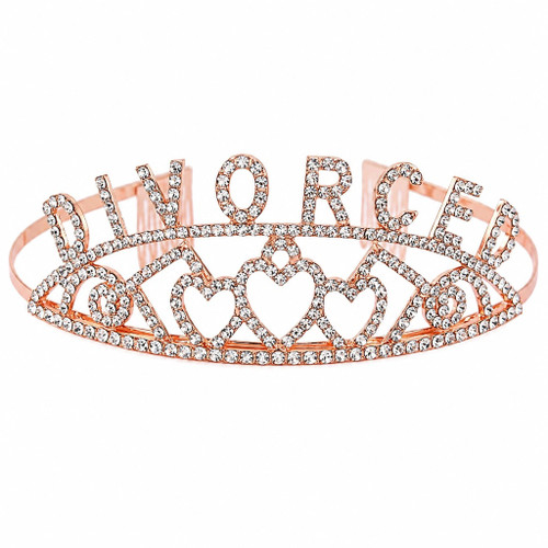 Rose Gold Divorced Tiara
