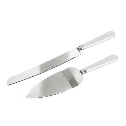 Wedding Cake Knife and Server Set