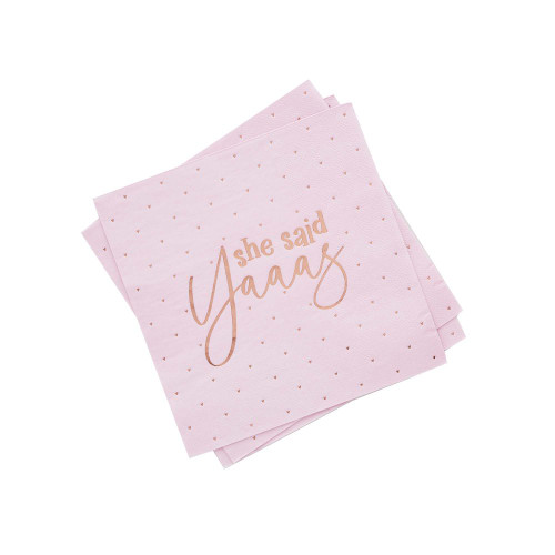She Said Yaaas Party Napkins