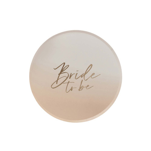 Bride to Be Party Plates