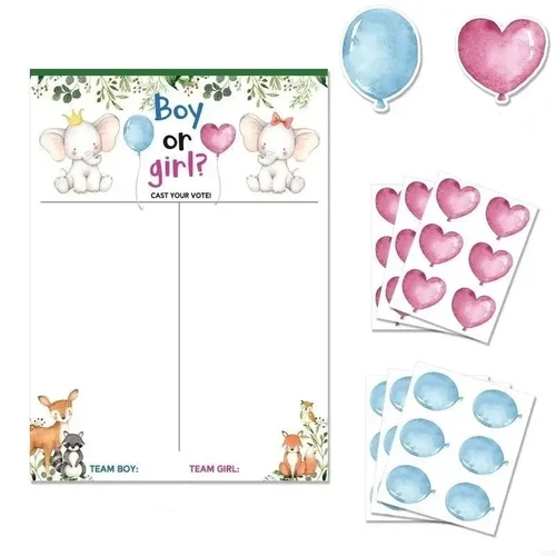 Boy or Girl Baby Shower Voting Game
