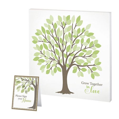 Wedding Signing Tree Canvas Guest Book Alternative