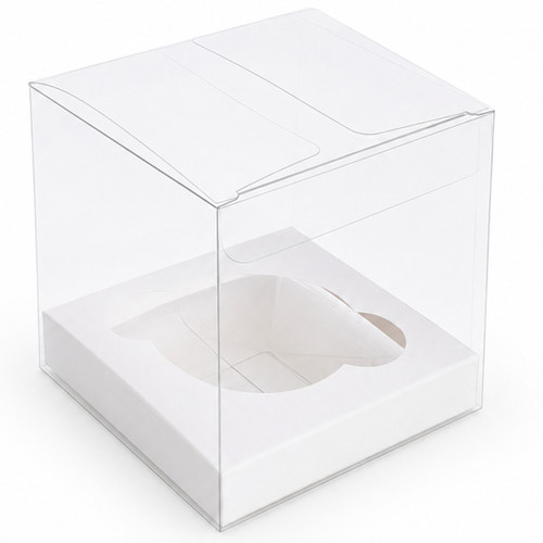 Cupcake Display Box With White Base