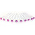 Pink Crystal Wedding Bridal Hairpins Accessories