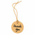 Wedding Brown Kraft Favour Tags with Twine String Scalloped Thank You