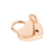 Gold Love Heart Padlock with Key