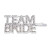 Team Bride Rhinestone Hair Clip