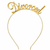 Gold Divorced Headband