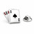 Four Aces Lapel Pin