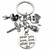 Camping Do What You Love Key Ring Gift