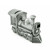 Pewter Train Money Box