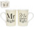 Mr and Mrs Always Right Mug Set