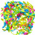 Multicolour Leaf Ribbon