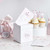 Pink Baby Shower Predictions Cards & Keepsake Box