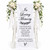 In Loving Memory Wedding Chair Cover Sign