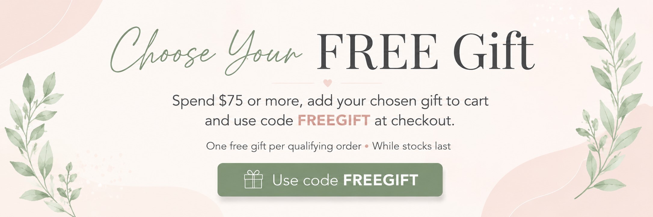 Choose a free gift