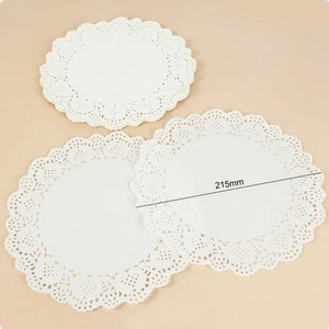 White Paper Doilies 215mm