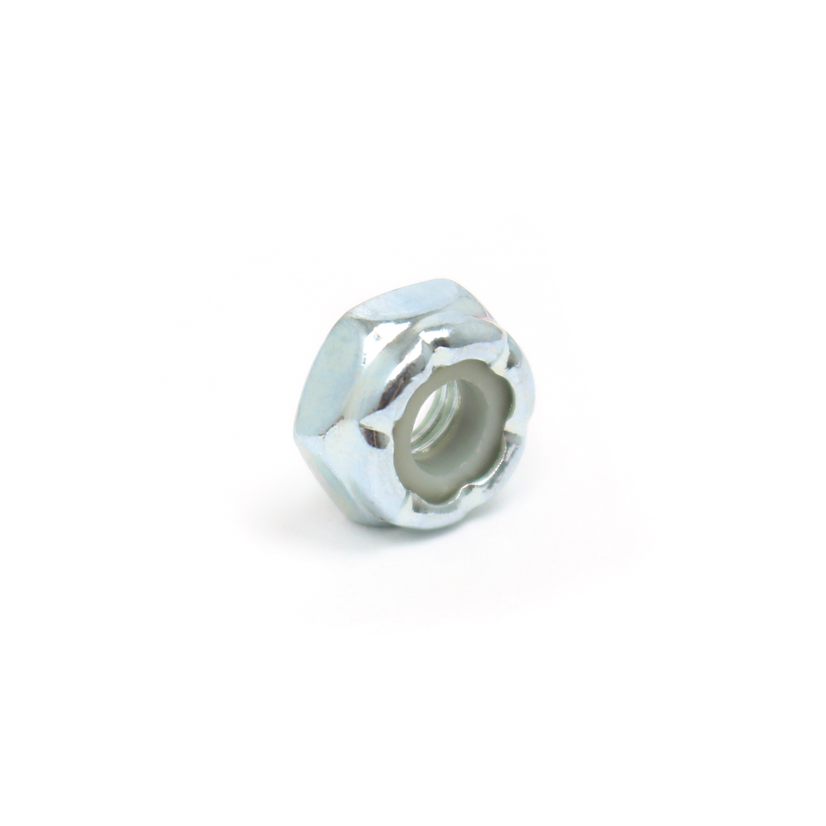 #10-32 Low Profile Nylon Lock Nut - 100 Pack