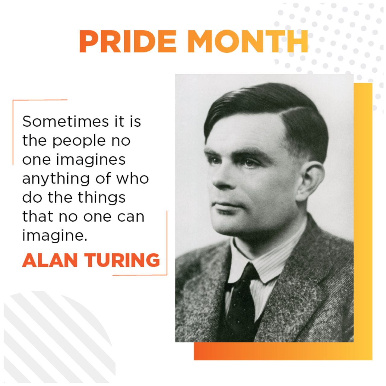 Pride Month STEM Feature Alan Turing REV Robotics