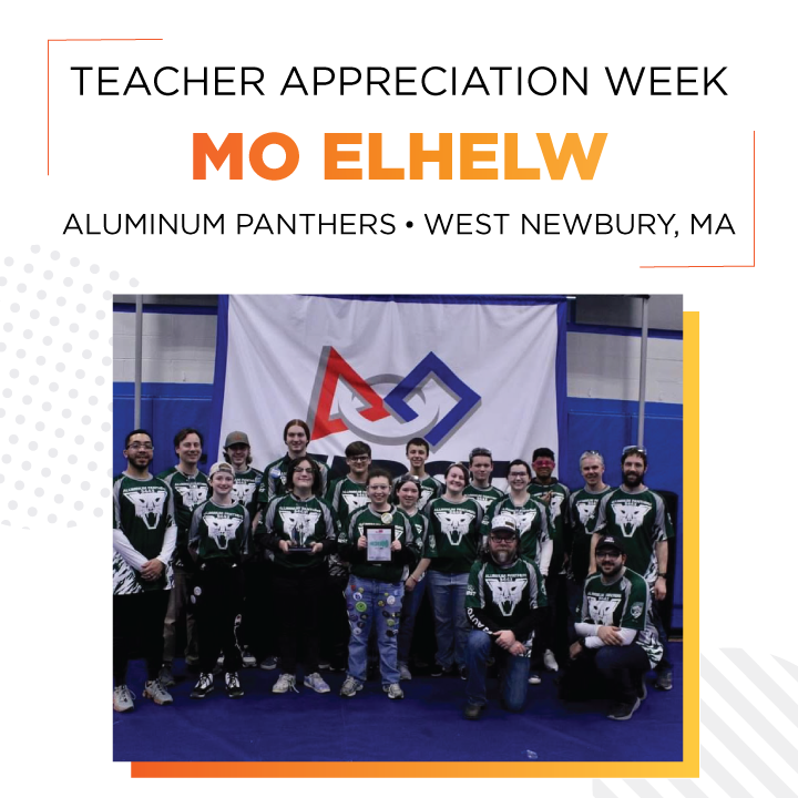 Teacher Appreciation Week 2024: Mo Elhelw Teacher Appreciation Week 2024: Mo Elhelw