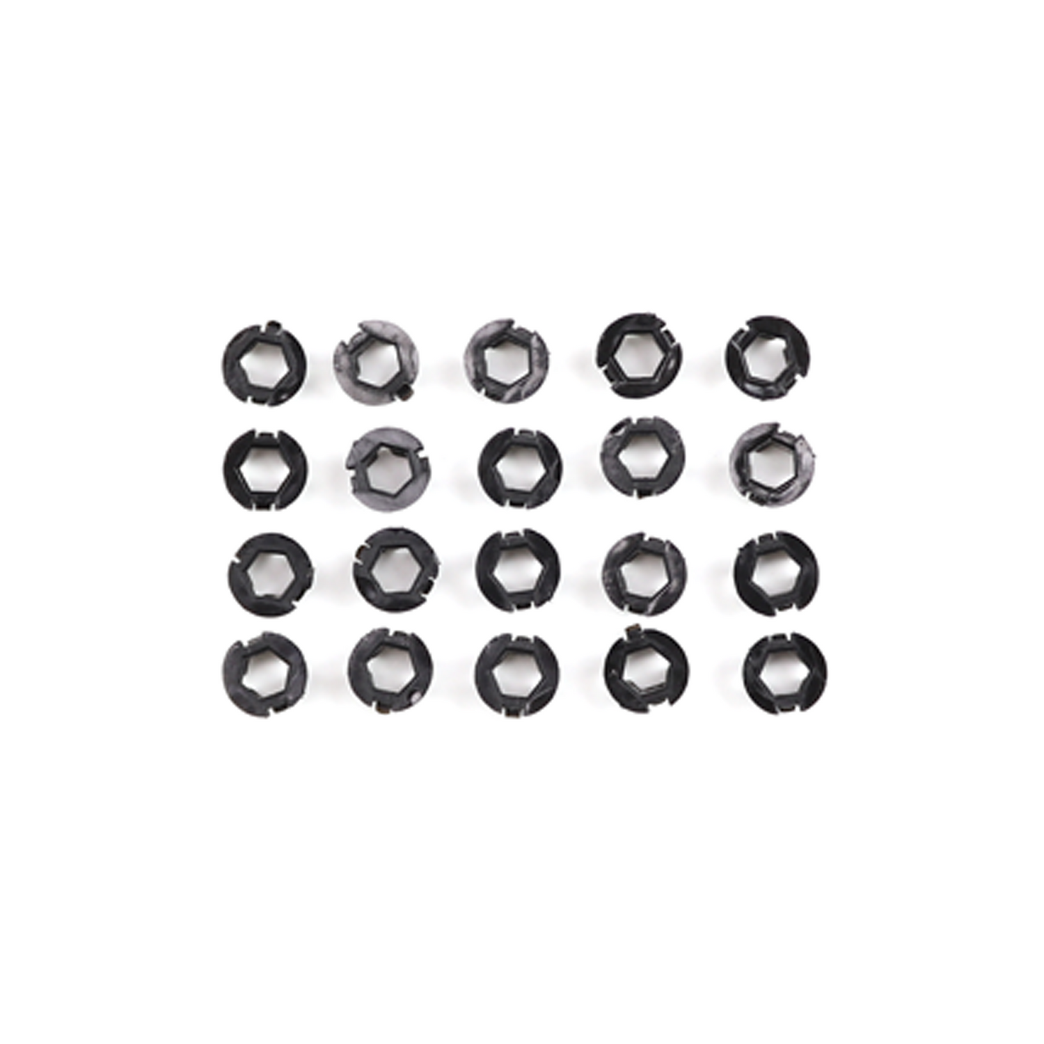 5mm Hex to 8mm Round Bearing Insert - 20 Pack - REV Robotics