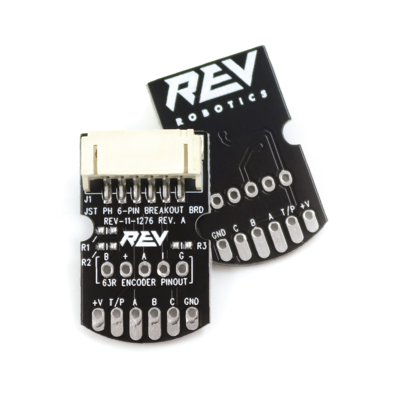 メモリー re JST PH 6-pin Breakout Board - 4 Pack - REV Robotics