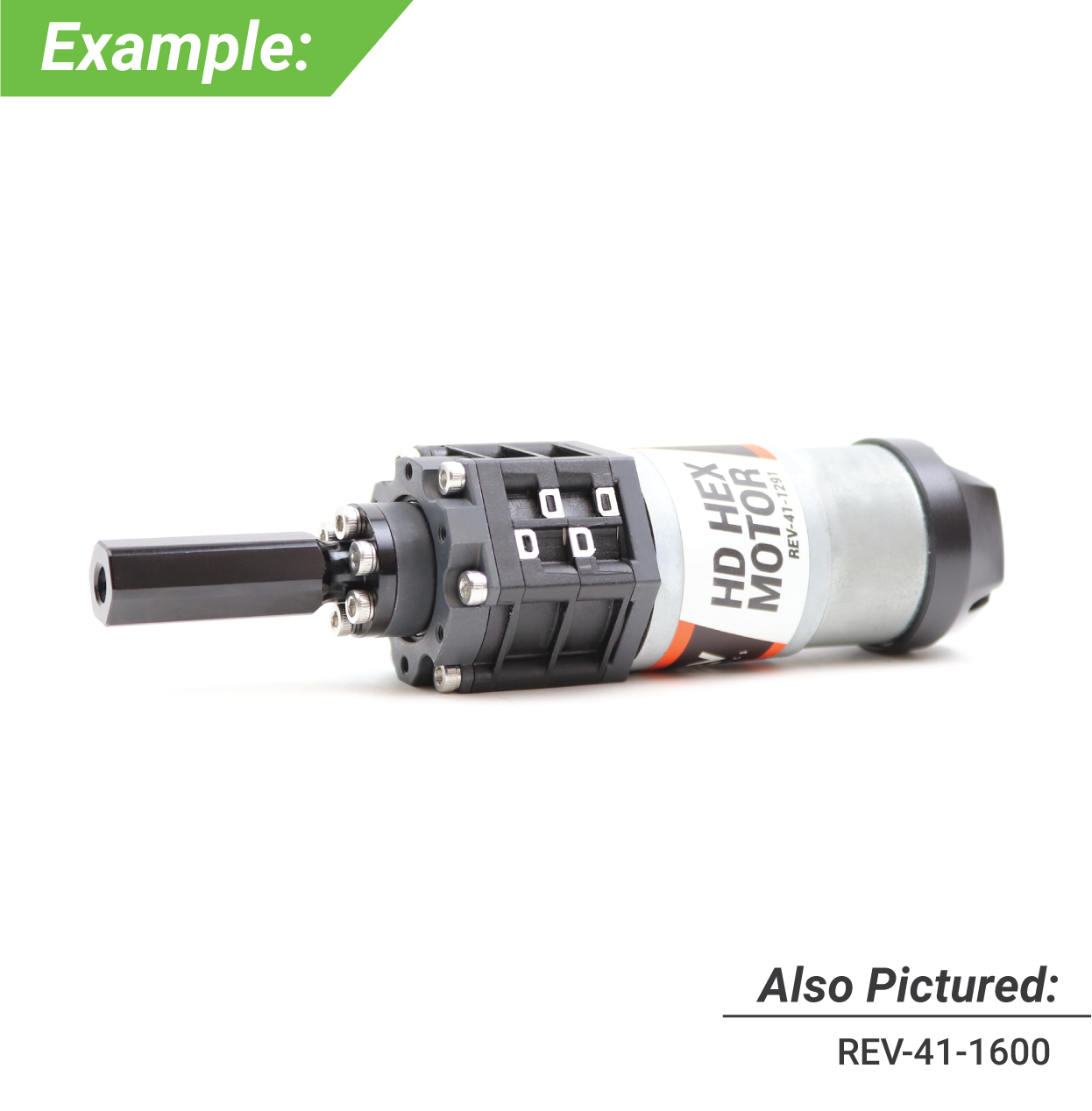 UltraPlanetary 1/2in Hex Adapter - REV Robotics