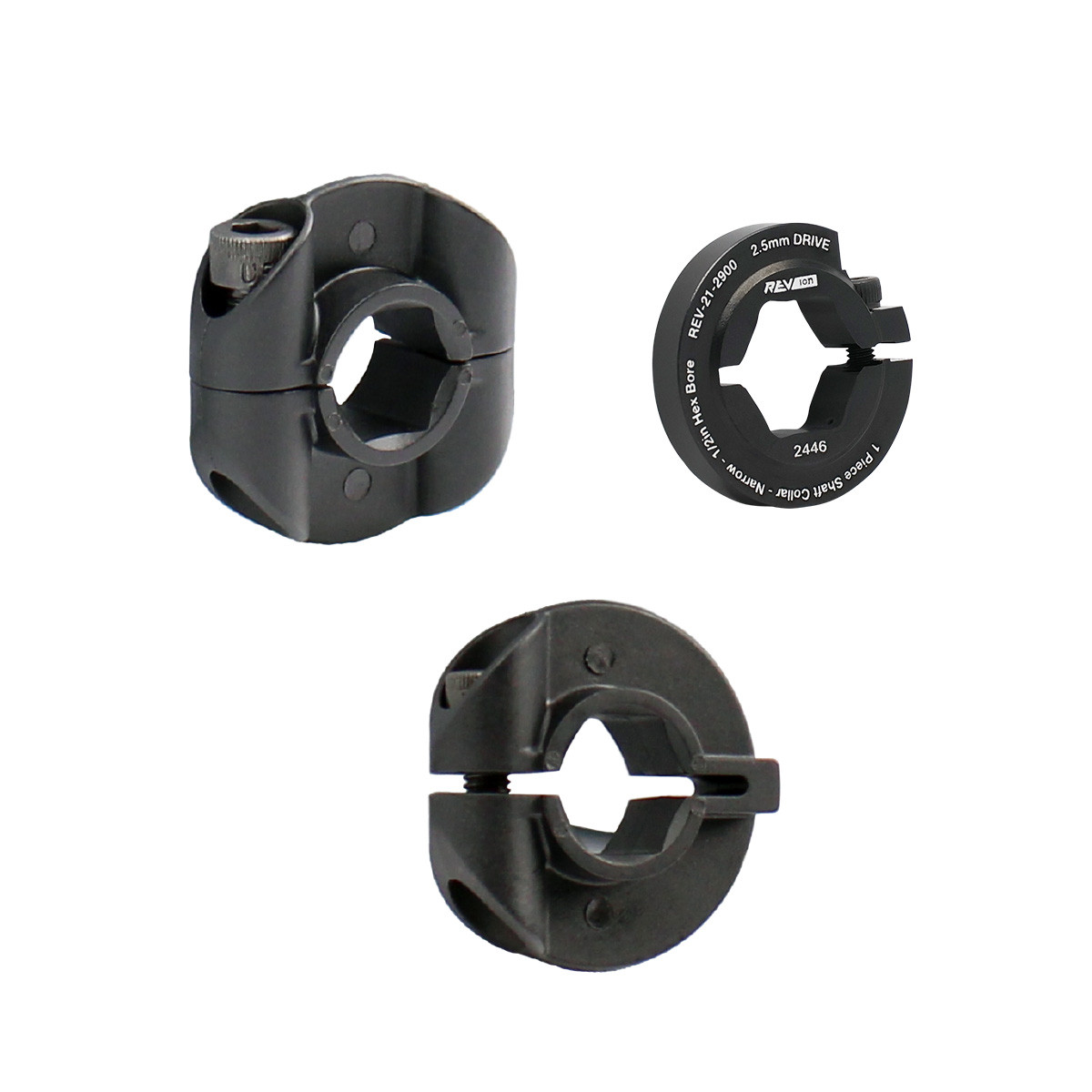 Shaft Collars - 1/2in Hex Bore - REV Robotics