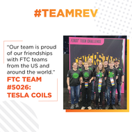 #TeamREV Spotlight: FTC #5026 Tesla Coils