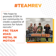 #TeamREV Spotlight: FRC #343 Metal in Motion