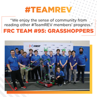 #TeamREV Spotlight: FRC #95 Grasshoppers