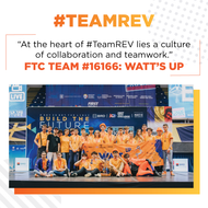 #TeamREV Spotlight: FTC Team #16166 WATT's UP
