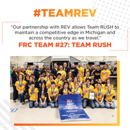 #TeamREV Spotlight: FRC #27 Team RUSH