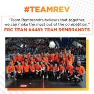 #TeamREV Spotlight - FRC #4481 Team Rembrandts