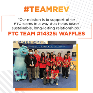 #TeamREV Spotlight: FTC #14825 Waffles