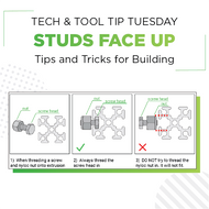 Tech + Tool Tip Tuesdays: Building Studs Up