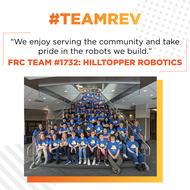 #TeamREV Spotlight: FRC #1732 Hilltopper Robotics