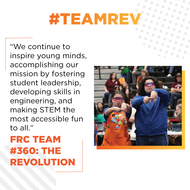 #TeamREV Spotlight: FRC #360 The Revolution