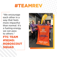 #TeamREV Spotlight: FTC #18240 RoboScout Squad