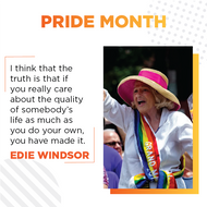 Pride Month STEM Feature: Edie Windsor