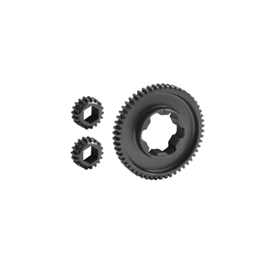 2 Motor Gearbox - Through Bore - 3:1 Ratio Gear Bundle