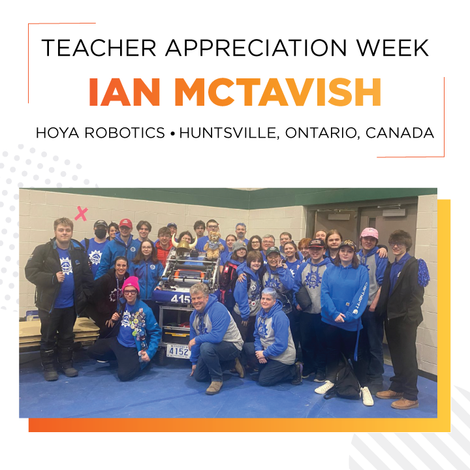 Teacher Appreciation Week 2024: Ian McTavish