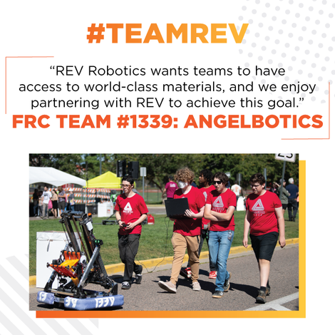 #TeamREV Spotlight: FRC #1339 Angelbotics