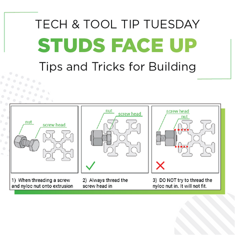 Tech + Tool Tip Tuesdays: Building Studs Up