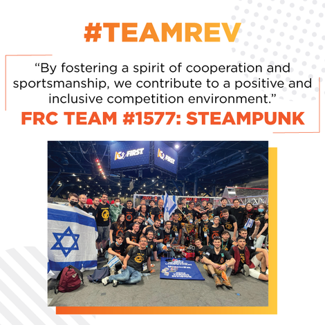 #TeamREV Spotlight: FRC #1577 Steampunk