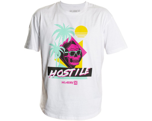 HK Army T-Shirt - Hostile Nights - White